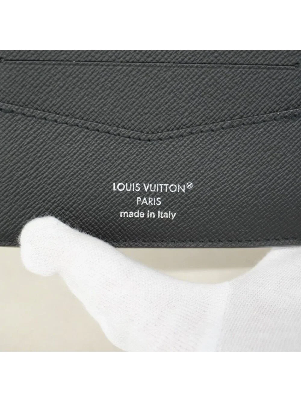 Louis Vuitton Wallet Damier Graphite Portefeuille Calf Black Gray